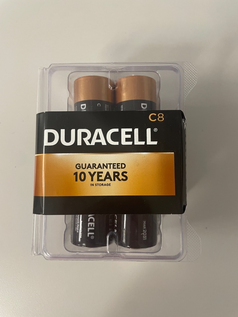 🔋 Duracell C Batteries (8-Pack) 🔋